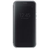 Samsung Clear View Cover for Galaxy A5 (2017) - Black - GV8 Tech